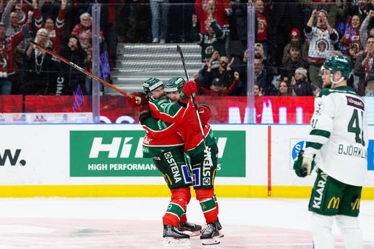 Frölundas Filip Hasa jublar