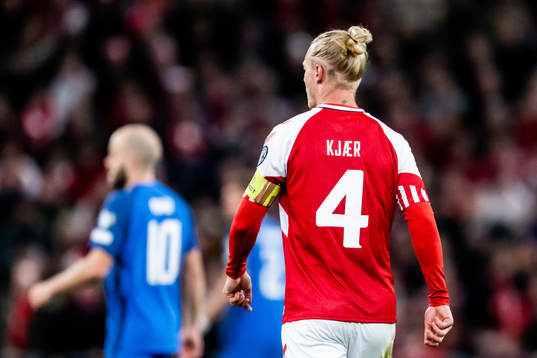 Simon Kjær of Denmark