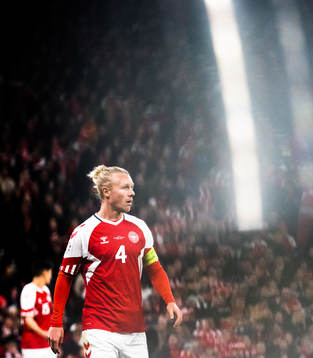 Simon Kjær of Denmark