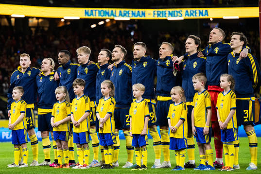 Dejan Kulusevski, Emil Forsberg, Alexander Isak, Samuel