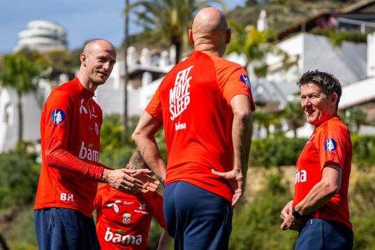 Brede Hangeland, player manager, Ståle Solbakken, head