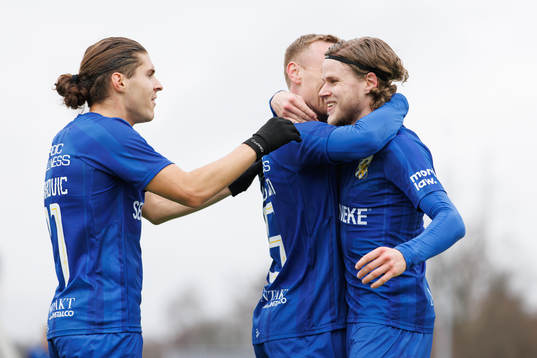 IFK Göteborgs Eman Markovic, Sebastian Ohlsson och Gustaf