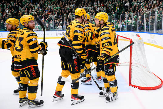 Skellefteås spelare jublar
