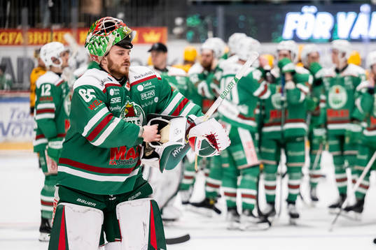 Rögles målvakt Christoffer Rifalk deppar