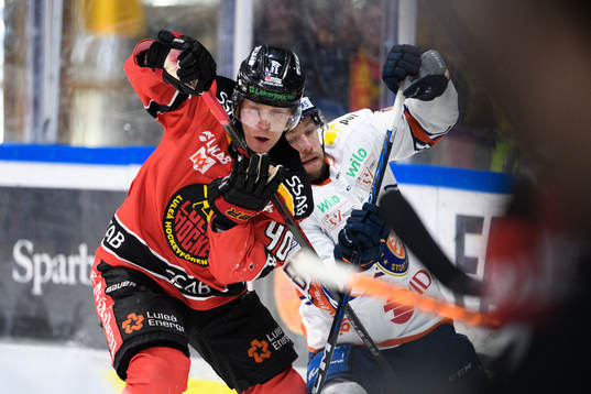 Luleås Tomi Sallinen och Växjös Robert Rosén