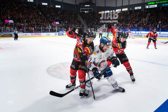 Luleås Isac Brännström, Växjös Glenn Gustafsson och