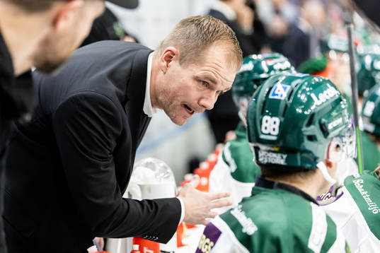 Färjestads huvudtränare Tomas Mitell
