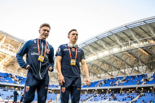 Ola Brynhildsen and Marcus Holmgren Pedersen of Norway