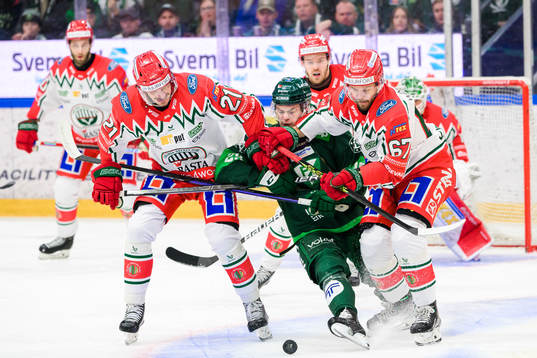 Frölundas Loui Eriksson, Färjestads Lucas Forsell och