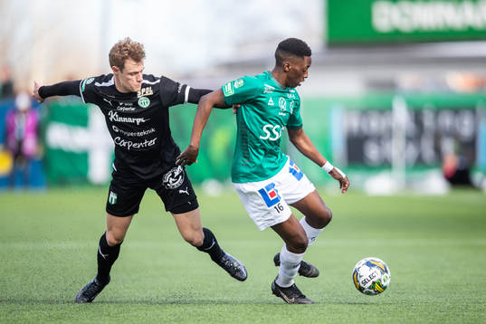 Västerås SKs Herman Magnusson och Brages Samouil Izountouemoi