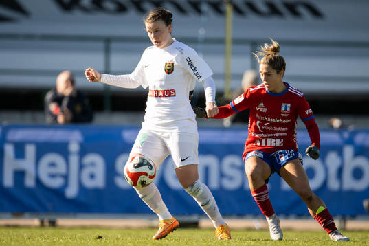 Vittsjös Katrina Gorry och Brommapojkarnas Frida Boriero