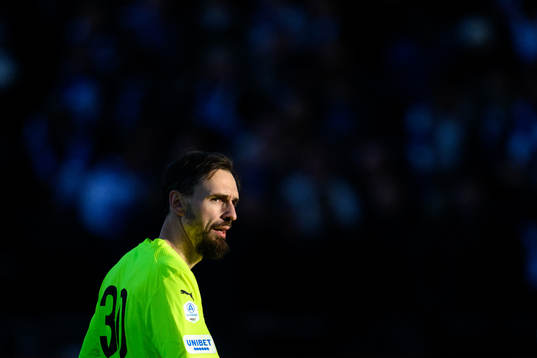 Värnamos målvakt Pilip Vaitsiakhovich