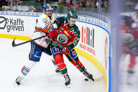 Växjös Lukas Bengtsson och Frölundas Jere Innala