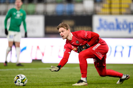 Örebros målvakt William Eskelinen
