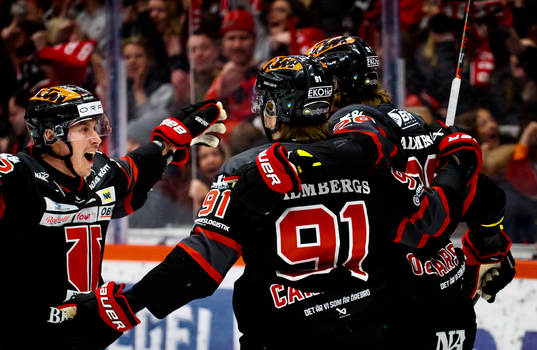 Örebros Robert Leino, Milton Oscarson och Leo Carlsson