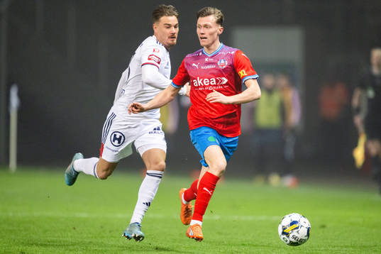 Östers Tatu Varmanen och Helsingborgs Anton Nilsson