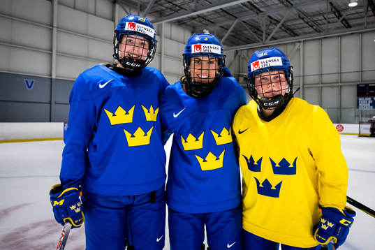 Olivia Carlsson, Anna Kjellbin and Maja Nylén-Persson of
