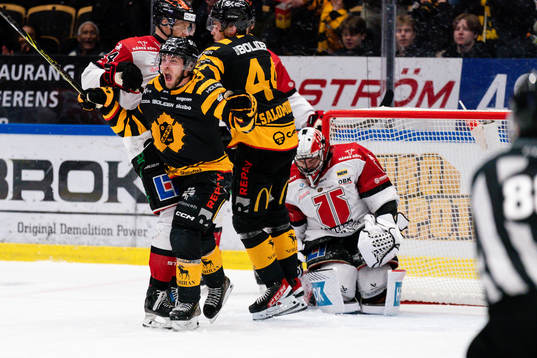 Skellefteås Andreas Wingerli jublar
