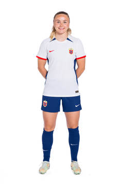 Anna Langås Jøsendal of the Norwegian women’s national football team poses for a portrait