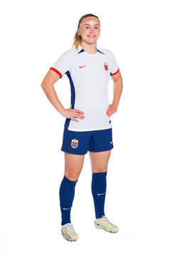 Anna Langås Jøsendal of the Norwegian women’s national football team poses for a portrait