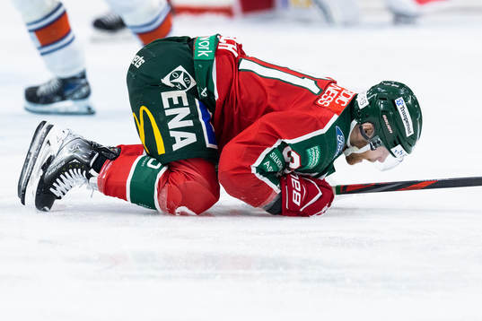 Frölundas Ryan Lasch har ont