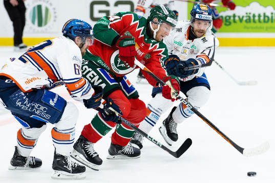 Växjös Manuel Ågren och Brian Cooper