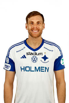 IFK Norrköpings Niklas Gunnarsson den 6 april 2023 i Norrköping. 