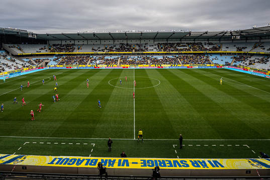 Interior view over Eleda Stadion