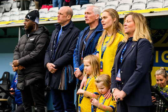 Fredrik Reinfeldt, president of the Swedish Football