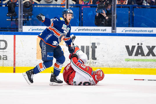 Frölundas Jan Mursak och Växjös Kalle Kossila