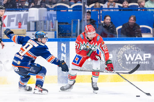 Växjös Victor Stjernborg och Frölundas Loui Eriksson