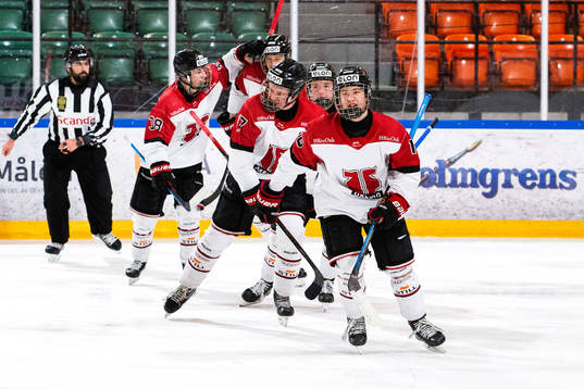 Örebros spelare jublar