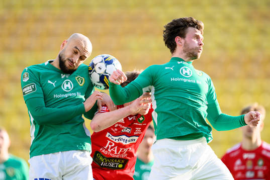 Jönköpings Södras Pashang Abdulla och Jesper Manns