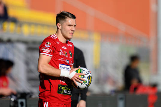 Skövde AIKs Gustav Broman