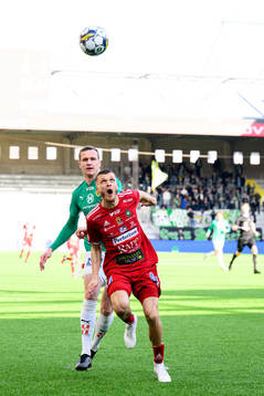 Jönköpings Södras Alexander Berntsson och Skövde AIKs