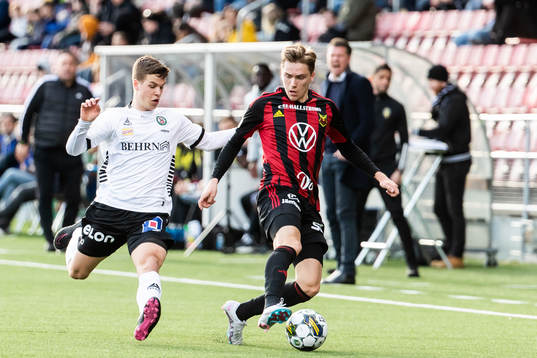 Örebros Samuel Dahl och Östersunds Jakob Johnsson