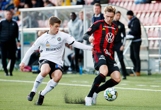 Östersunds Jakob Johnsson och Örebros Samuel Dahl