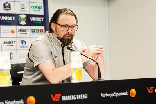 Varbergs huvudtränare Joakim Persson