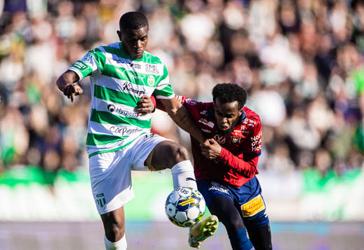 Västerås Jaheem Burke och Örgrytes Mubaarak Nuh