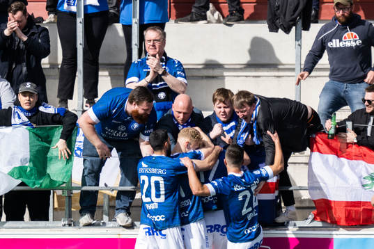 Trelleborgs Filip Bohman jublar