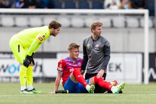 Helsingborgs Casper Widell har ont