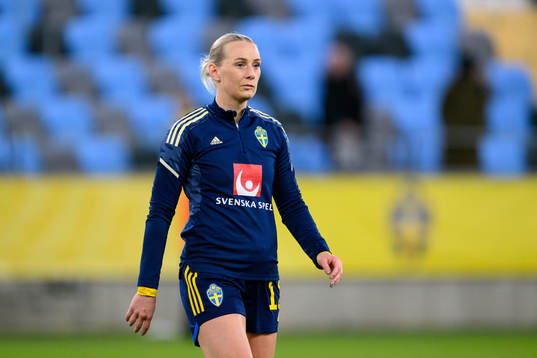 Stina Blackstenius of Sweden