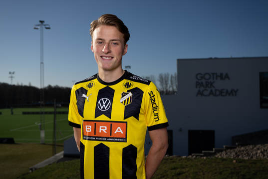 Häckens Sigge Jansson poserar för ett porträtt den 12 april 2023 i Göteborg. 