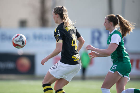 AIKs Jennie Nordin och Alingsås Olivia Sultán