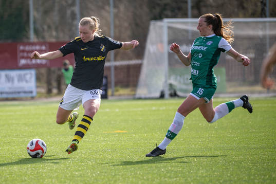 AIKs Sofia Parkner och Alingsås Olivia Sultán