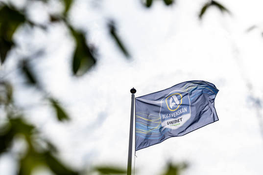 Allsvenskans flagga med Unibet