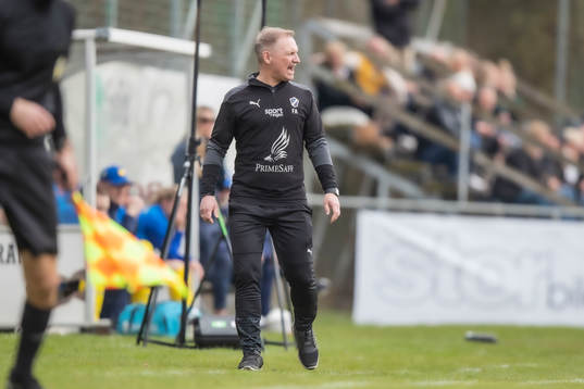 Halmstads tränare Fredrik Andersson