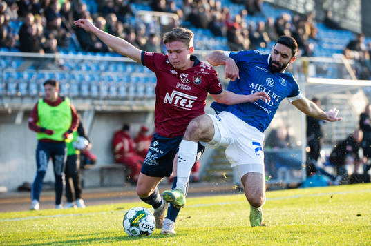 Örgrytes Isak Dahlqvist och Trelleborgs Mouhammed-Ali Dhaini