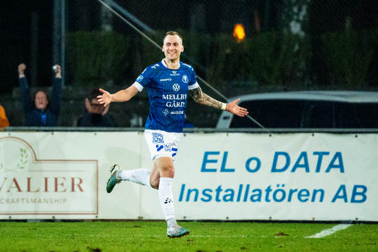 Trelleborgs Filip Bohman jublar