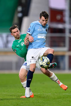 Jönköpings Södras Jesper Manns och Gefles Adrian Edqvist